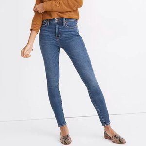 Madewell 10" High-Rise Skinny Jeans Size 26
